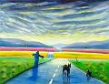 Unterwegs (70x90)cm